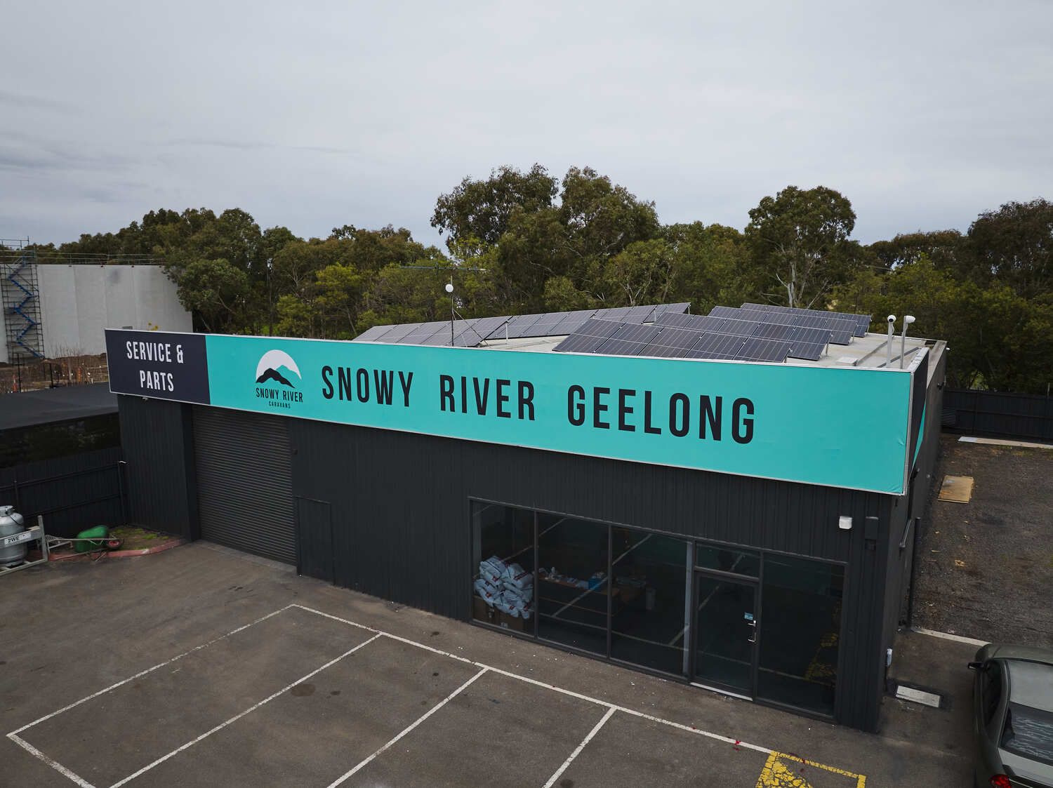 Snowy River Geelong service and parts building exterior